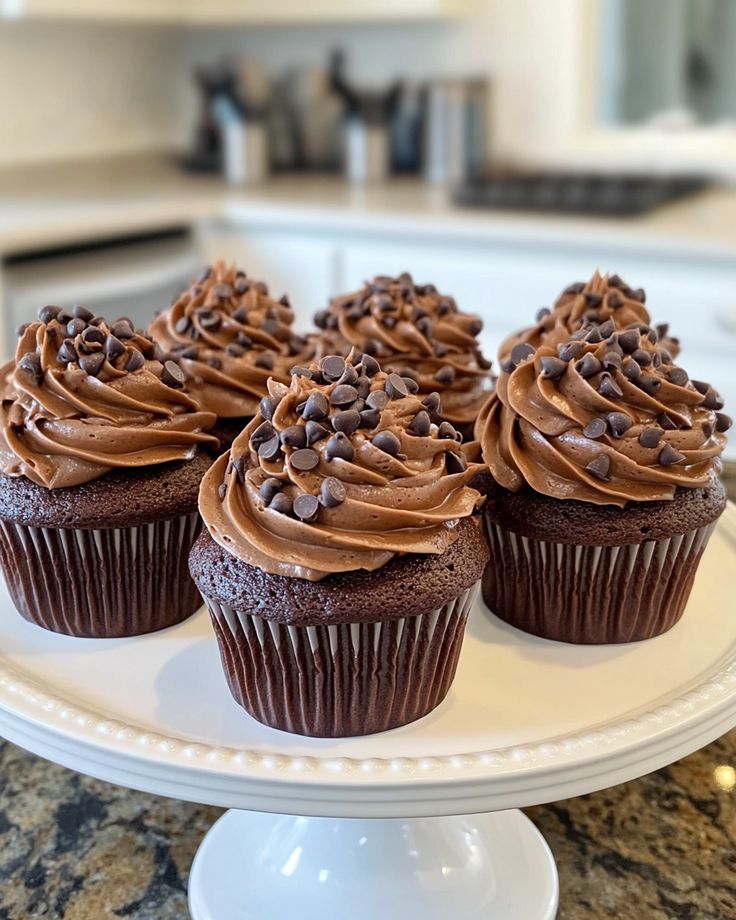 Cupcake de Chocolate Belga com Ganache
