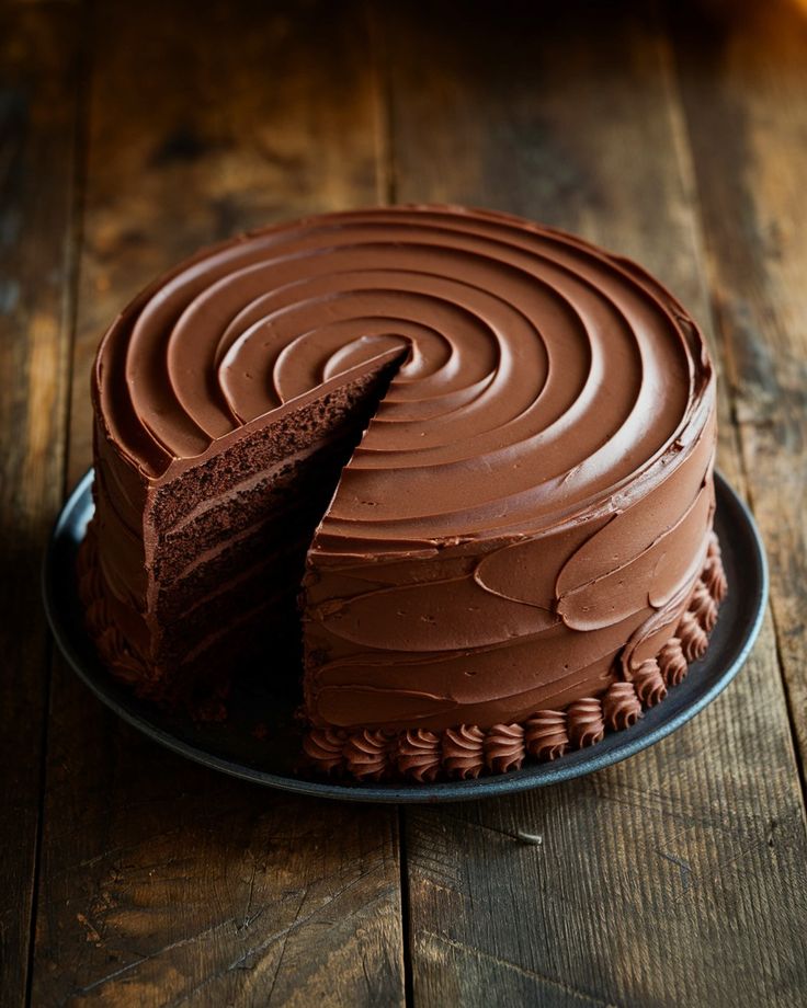 Torta de Chocolate Belga com Ganache