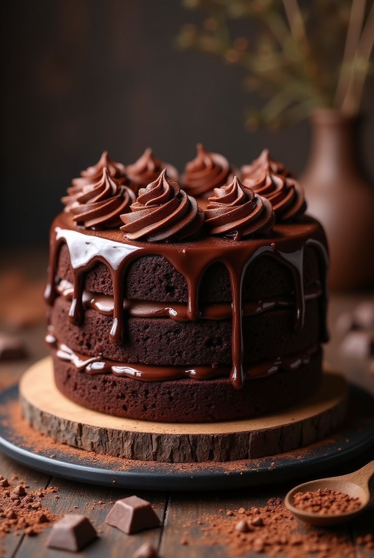 Gourmet Cake: Chocolate Fudge (Fatia)